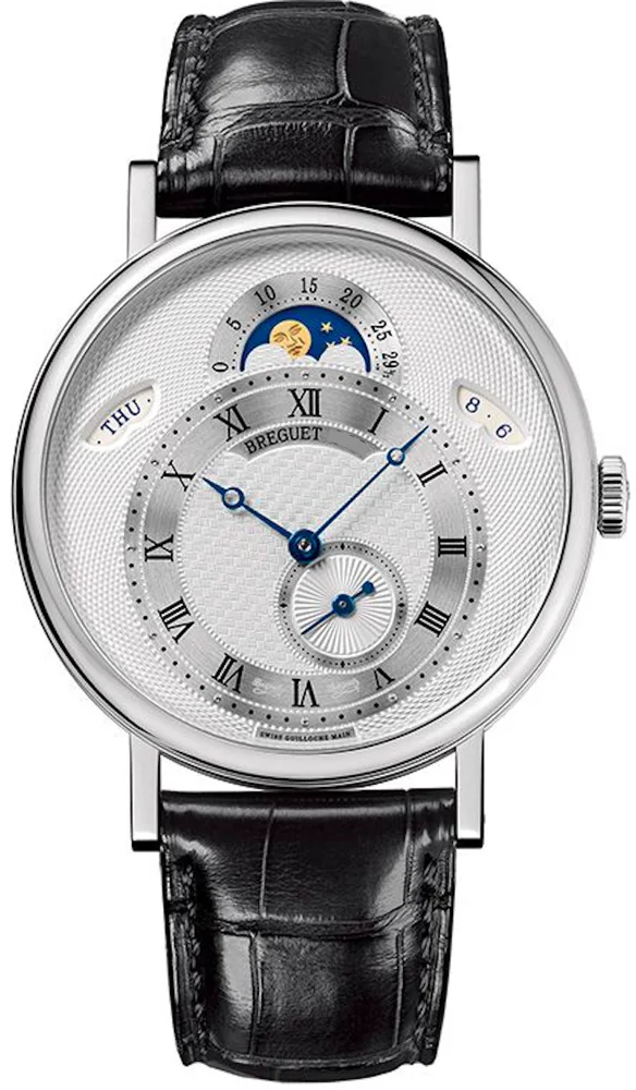 Breguet Classique Complications Day Date Moonphase Platinum 3337